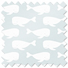Whaling Around, Mist - Roman Blind